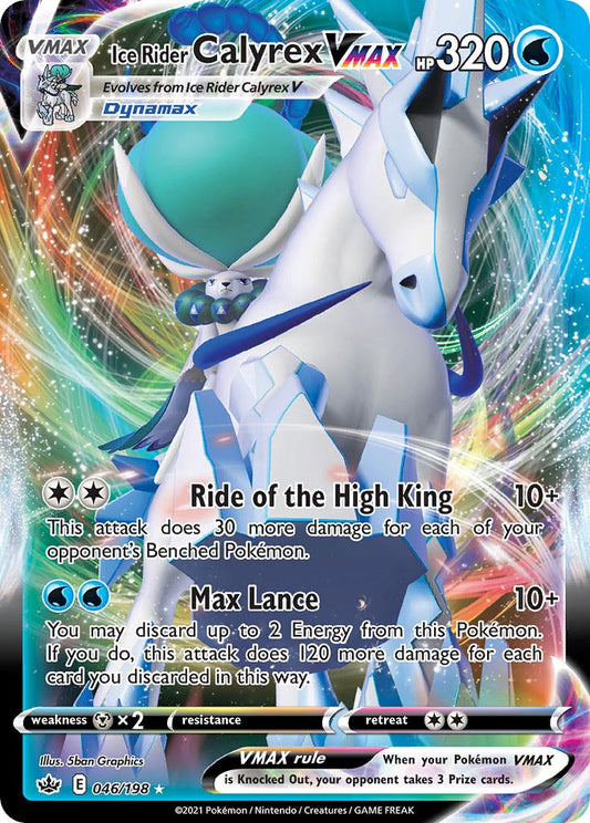 Ice Rider Calyrex Vmax 046/198