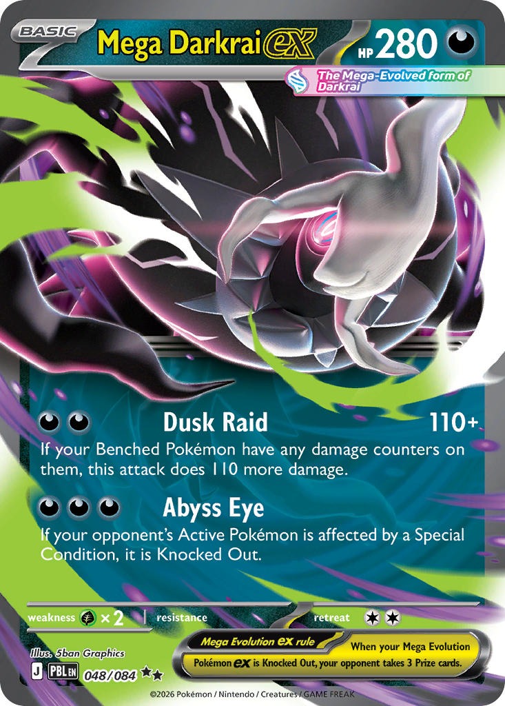 Mega Darkrai EX 048/084