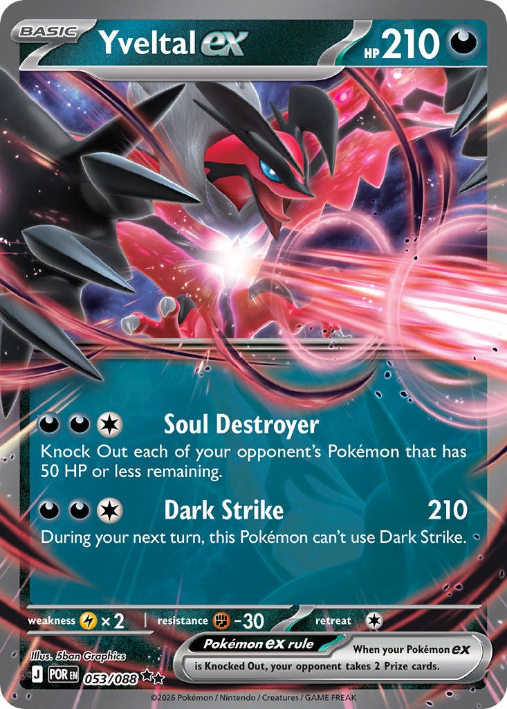 Yveltal EX 053/088