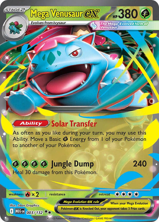 Mega Venusaur EX 003/132