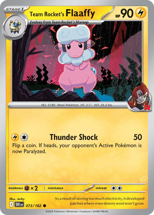 Team Rockets Flaaffy 073/182