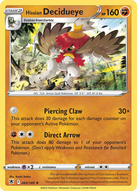 Hisuian Decidueye 082/189