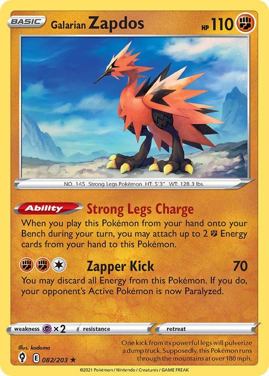 Galarian Zapdos 082/203
