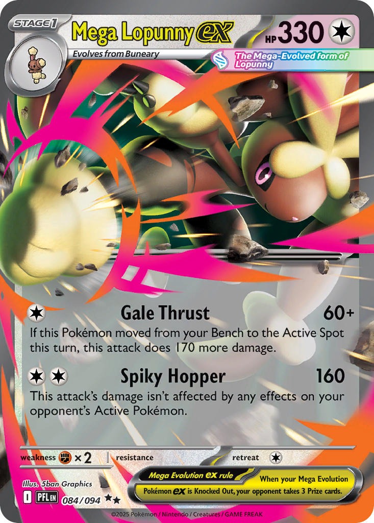 Mega Lopunny EX 084/094