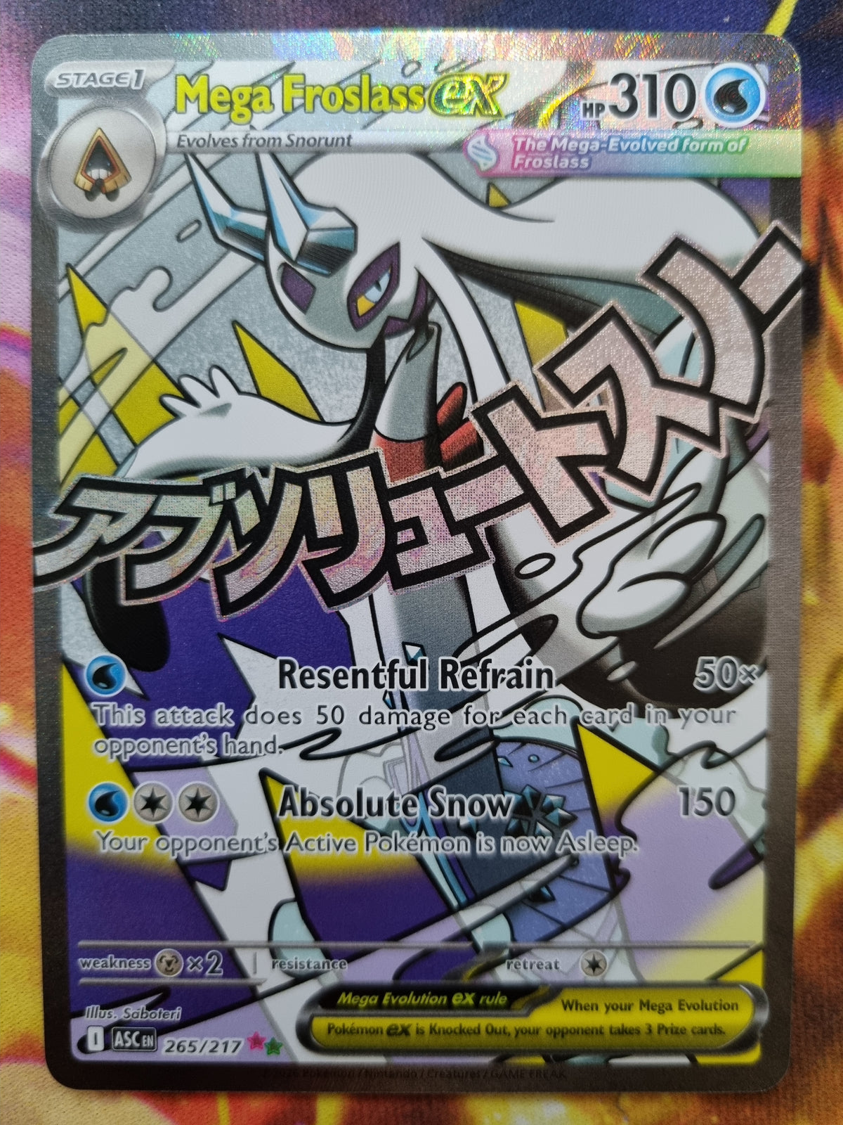 Mega Froslass EX 265/217