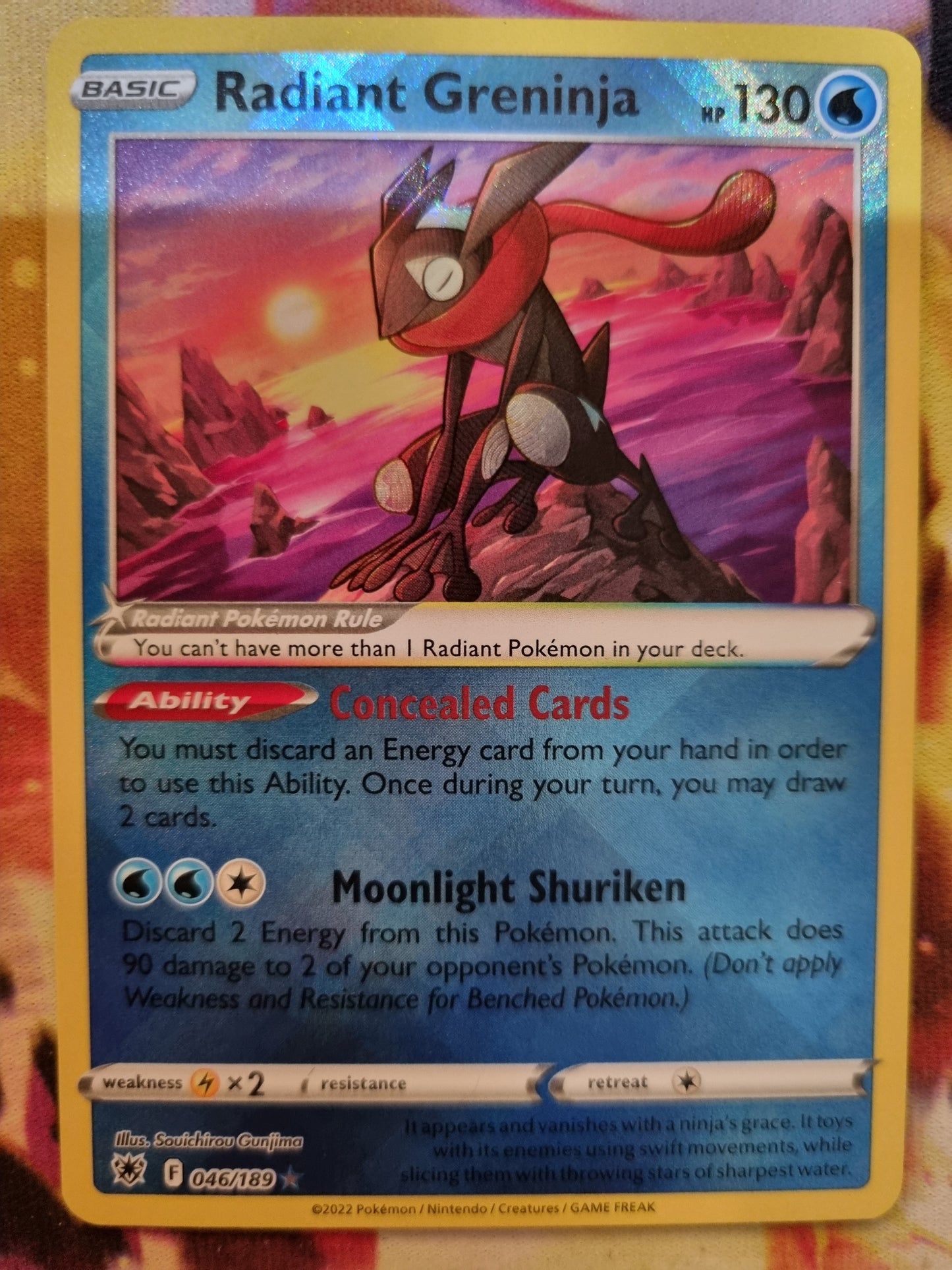 Radiant Greninja 046/189