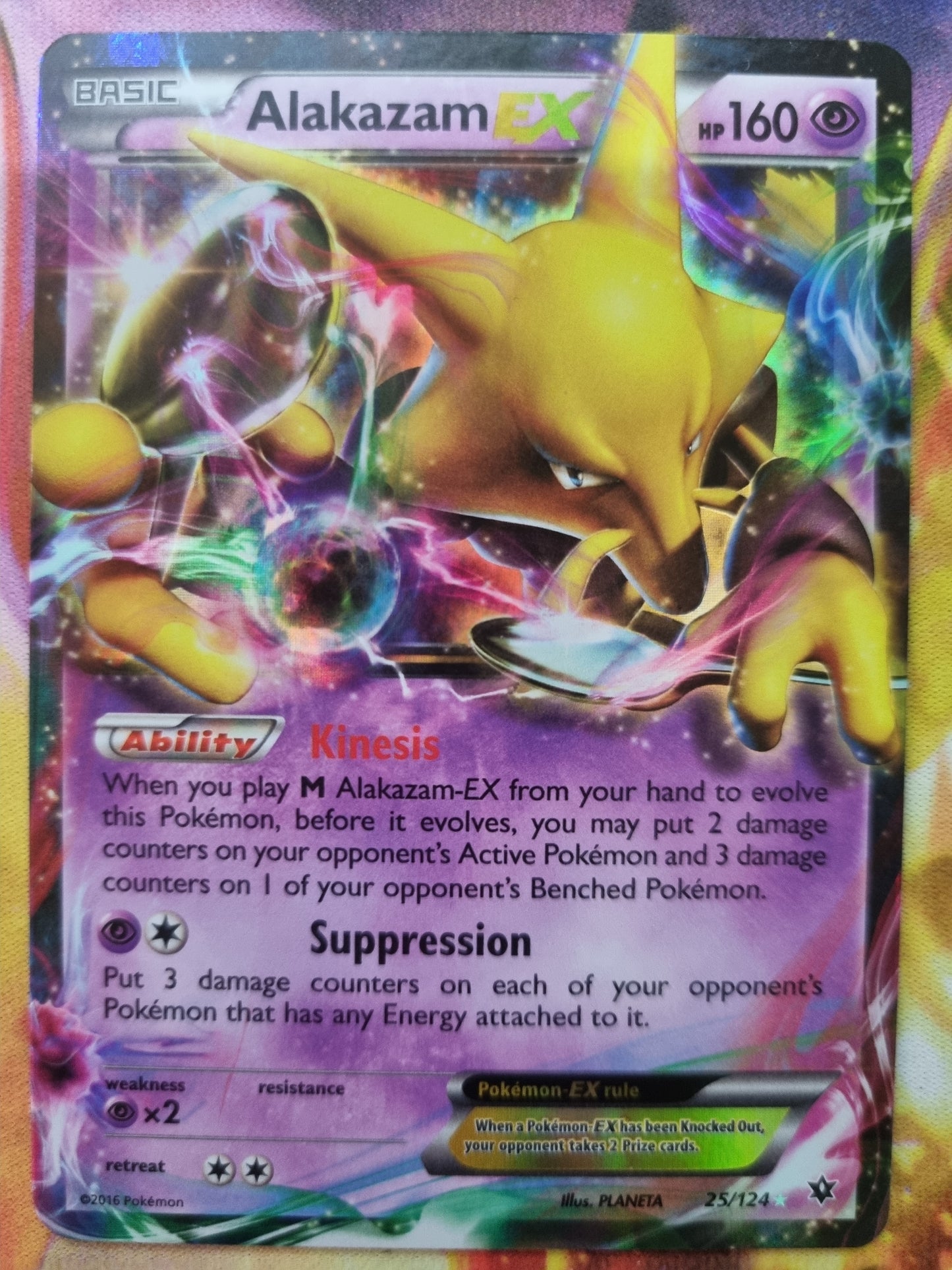 Alakazam EX 025/124