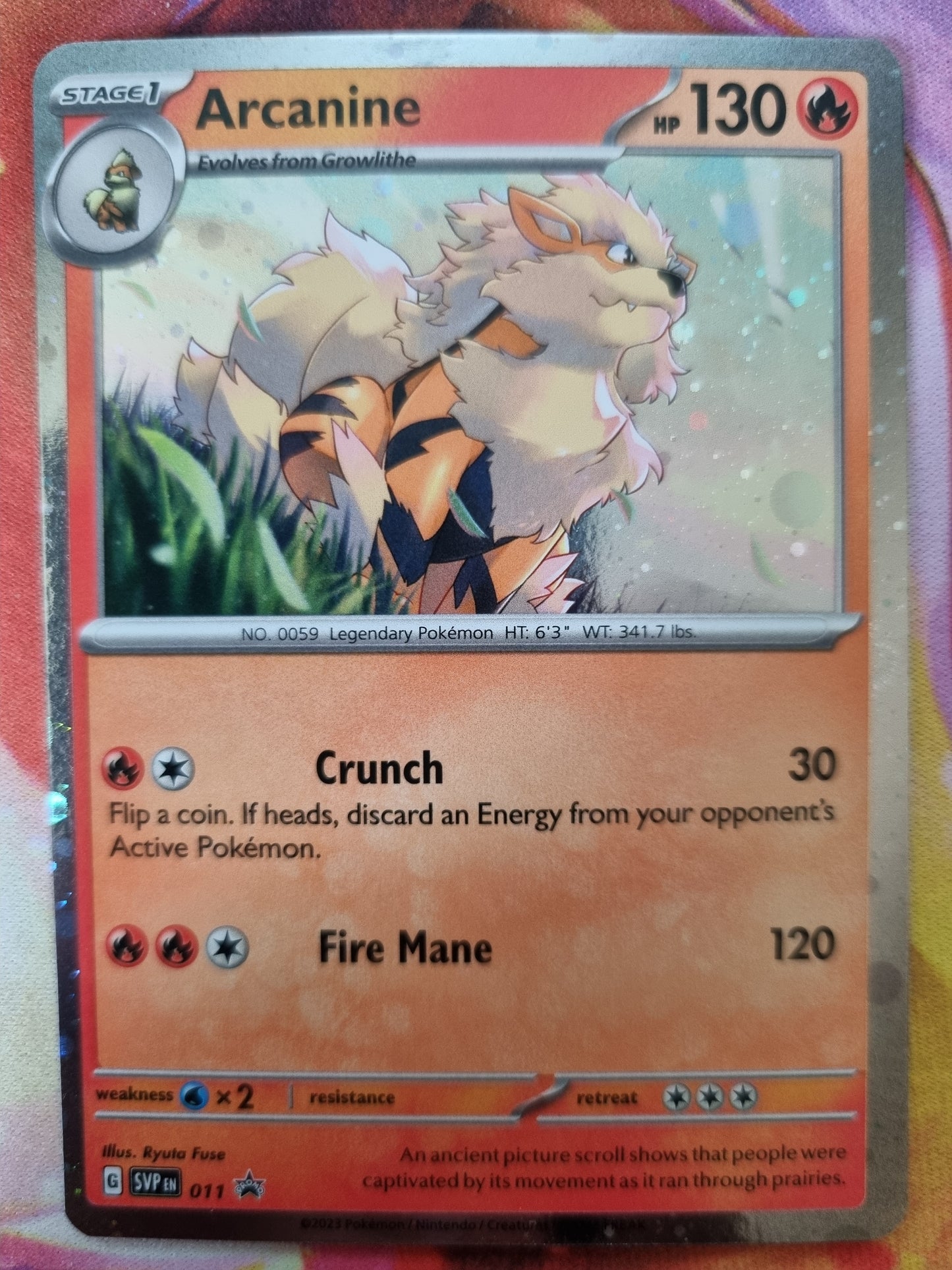 Arcanine SVP 011