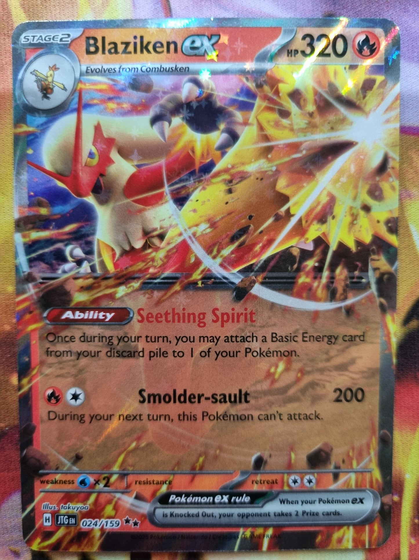 Blaziken EX 024/159