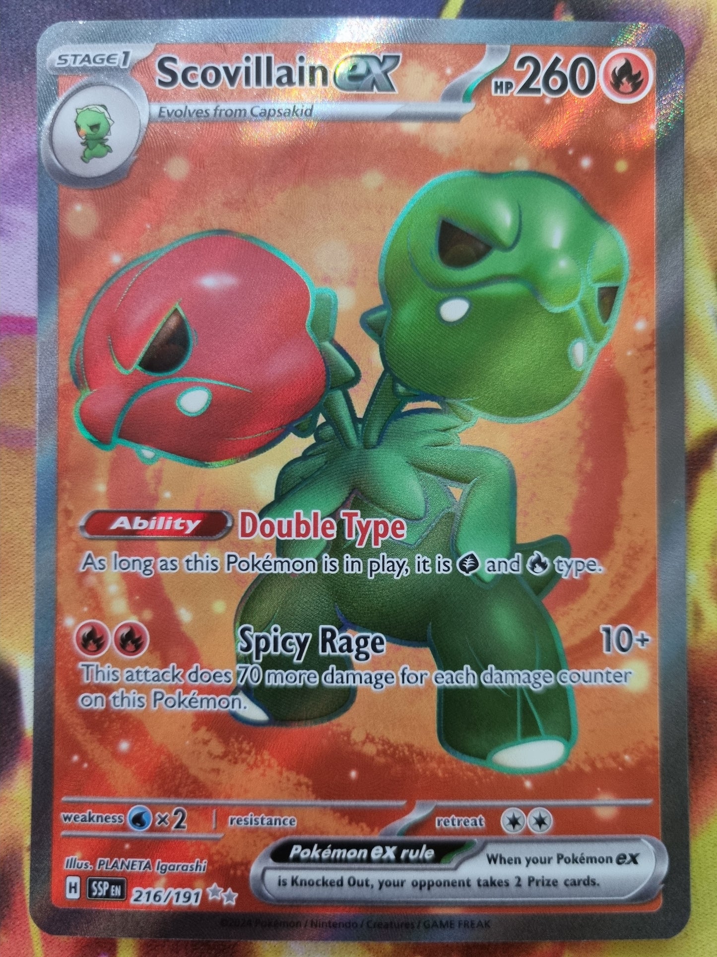 Scovillain EX 216/191