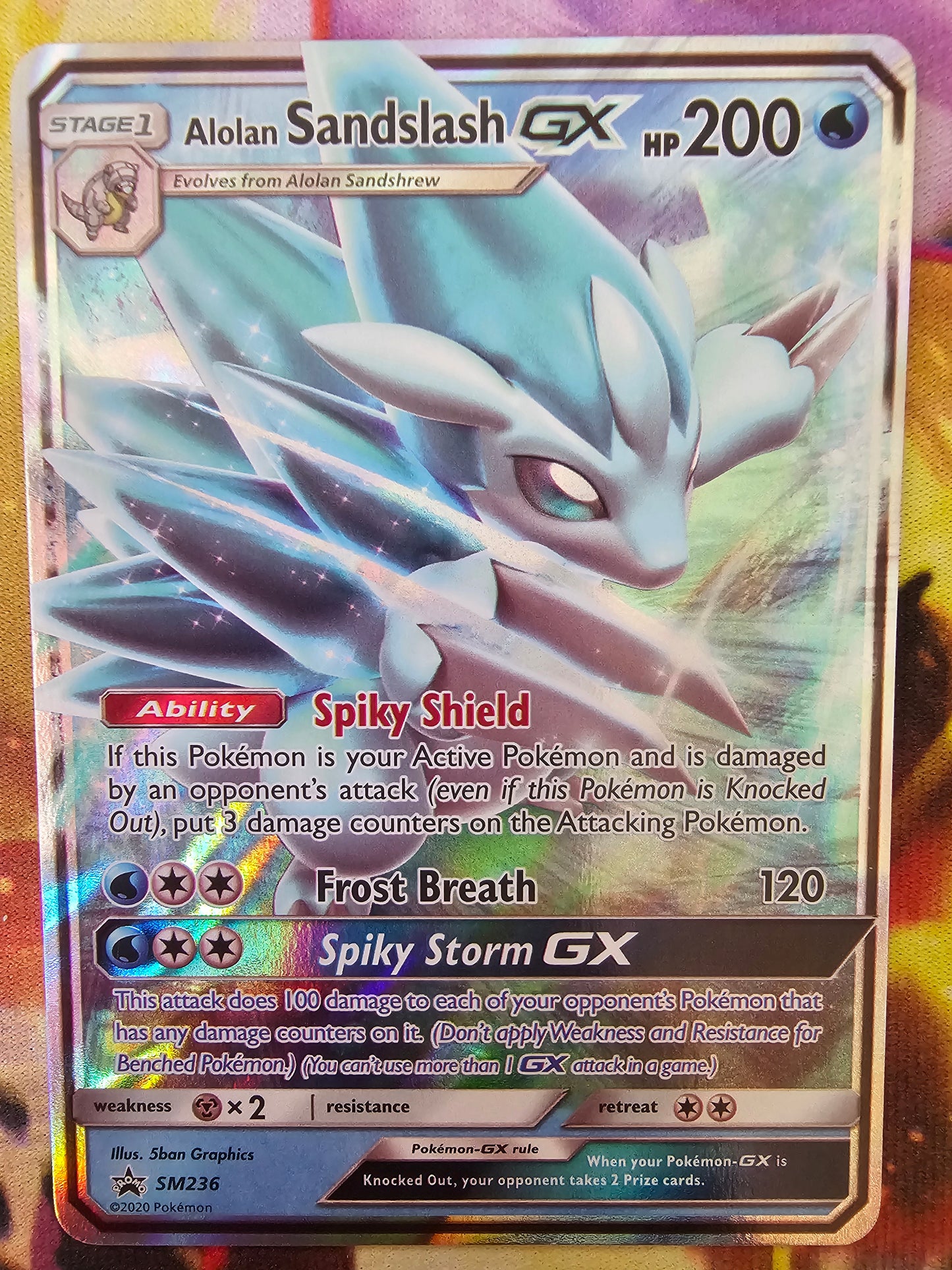Alolan Sandslash GX SM236