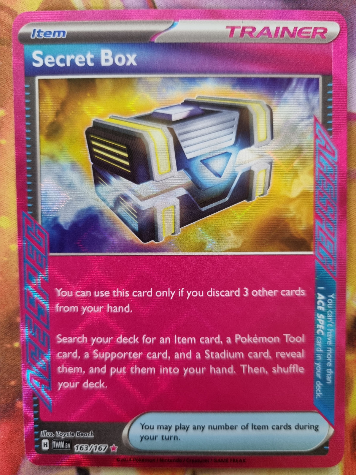 Secret Box 163/167