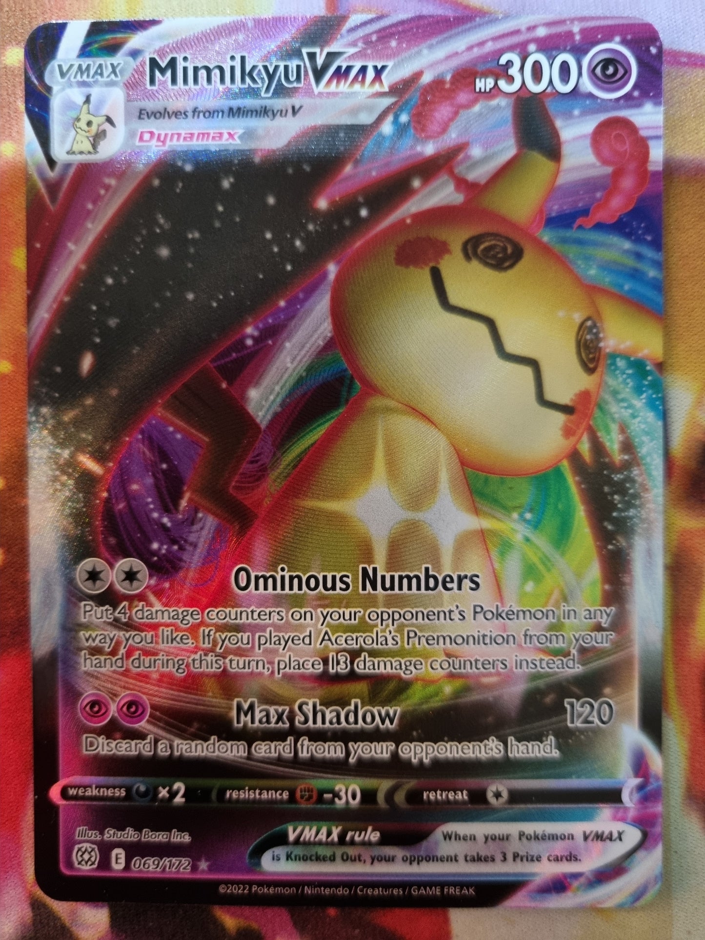 Mimikyu Vmax 069/172