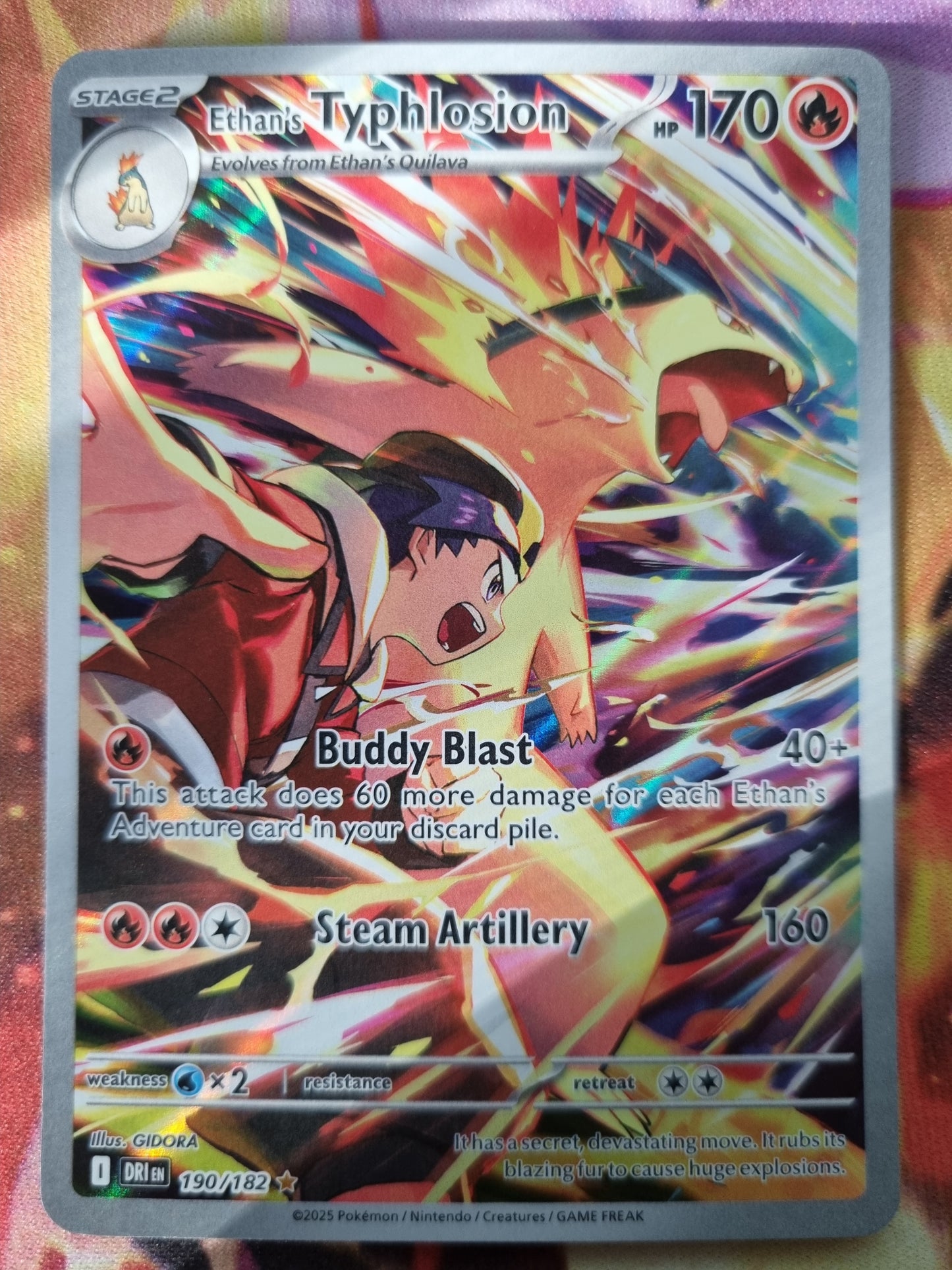 Ethans Typhlosion 190/182