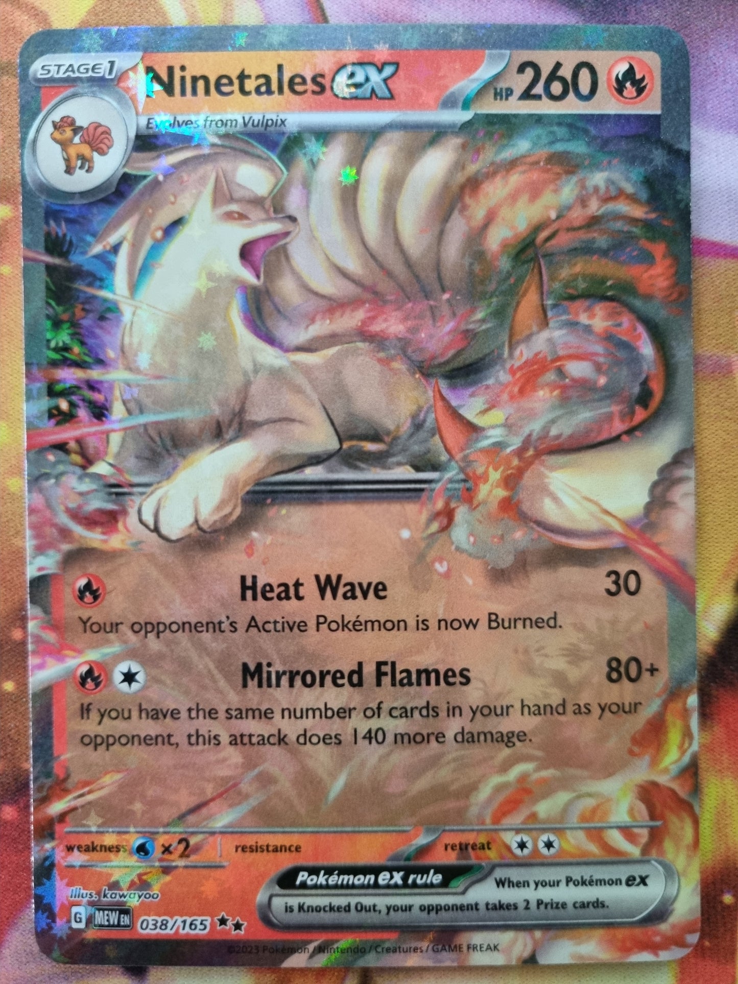 Ninetales EX 038/165