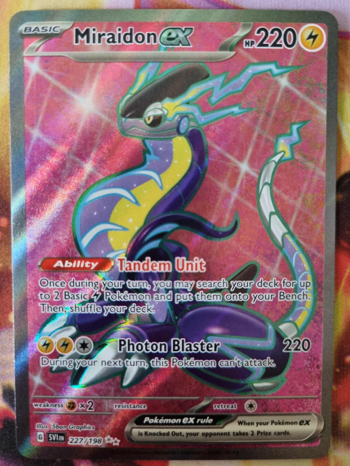 Miraidon EX 227/198