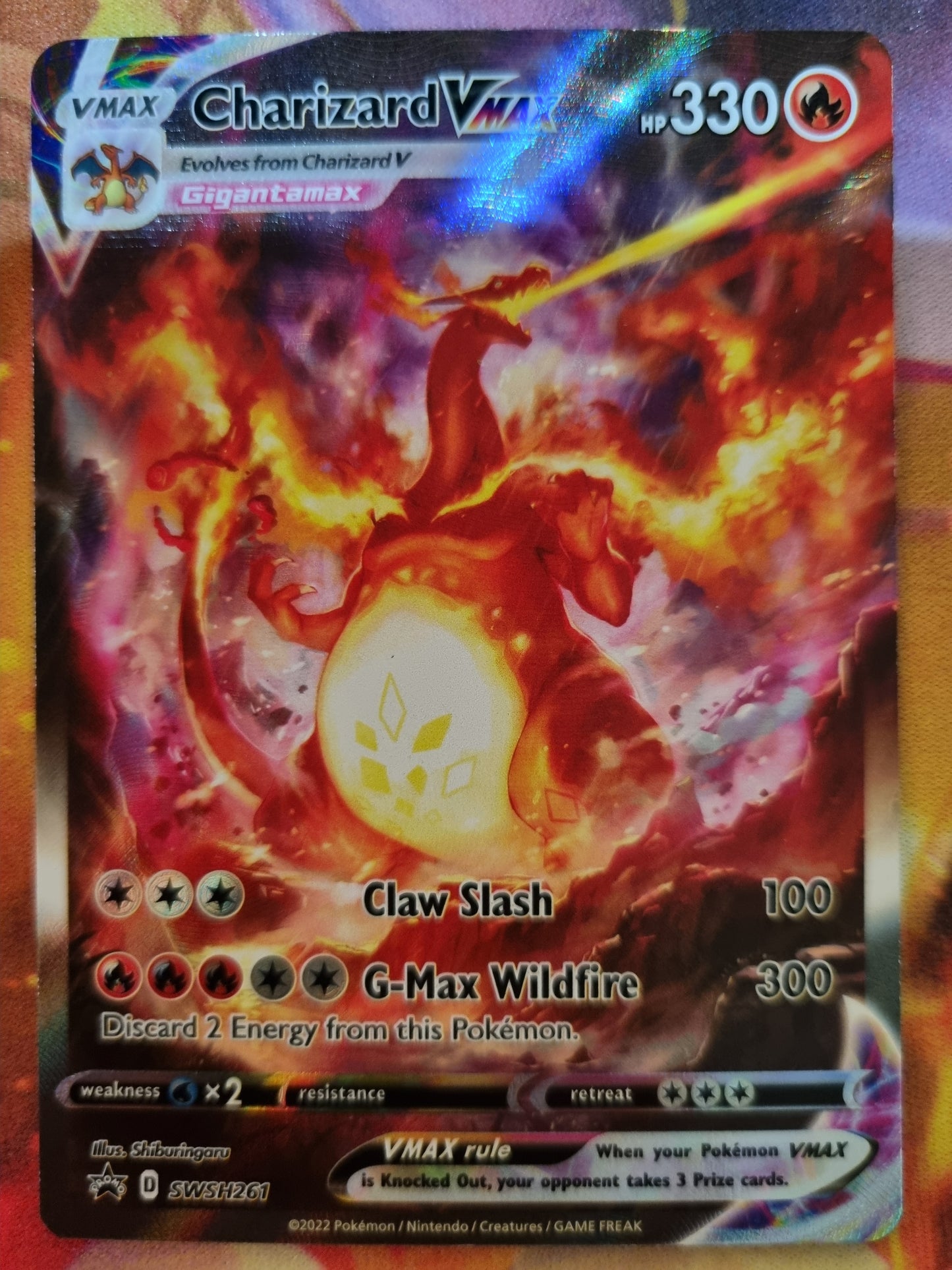 Charizard Vmax SWSH261