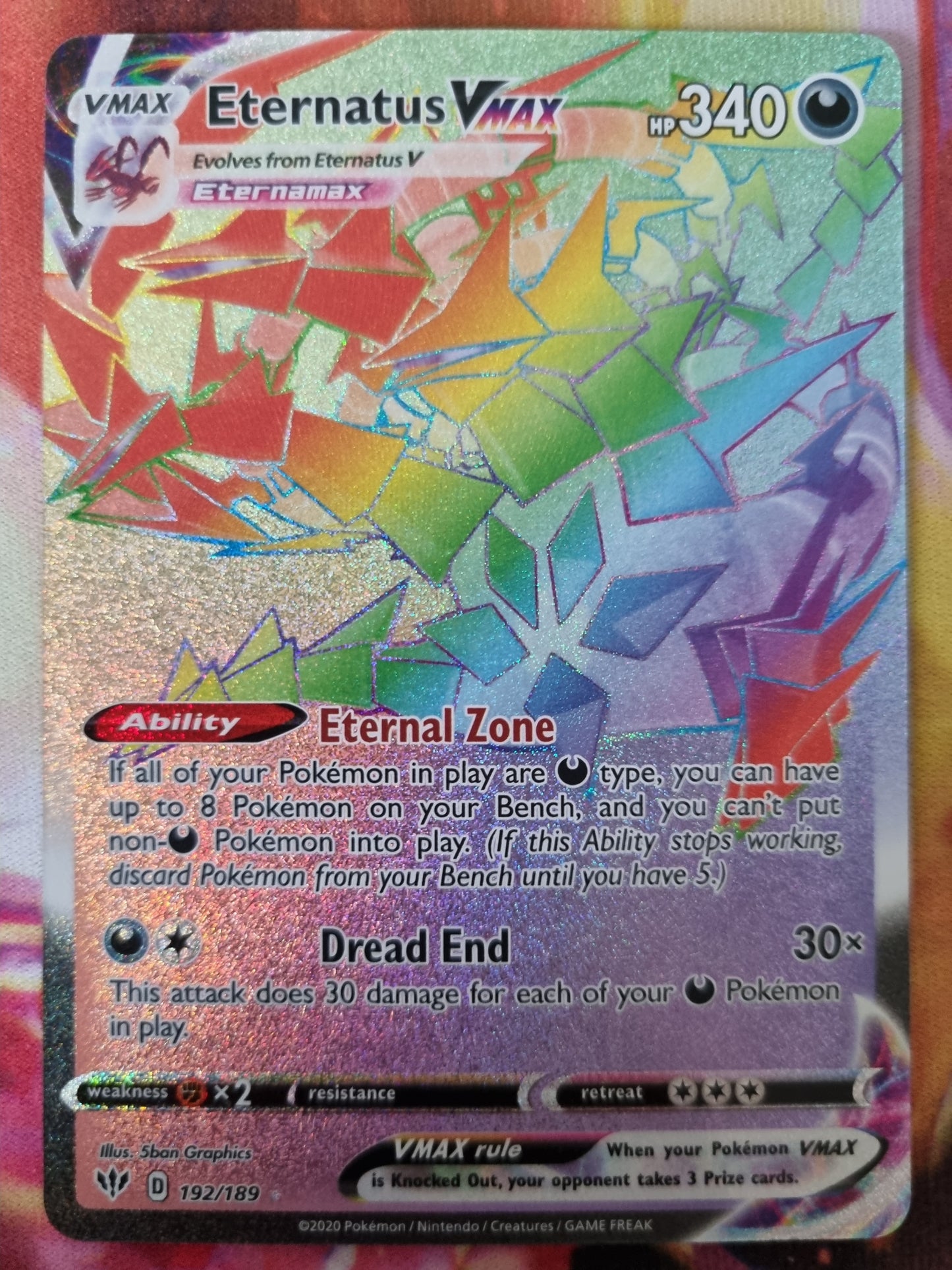 Eternatus Vmax 192/189