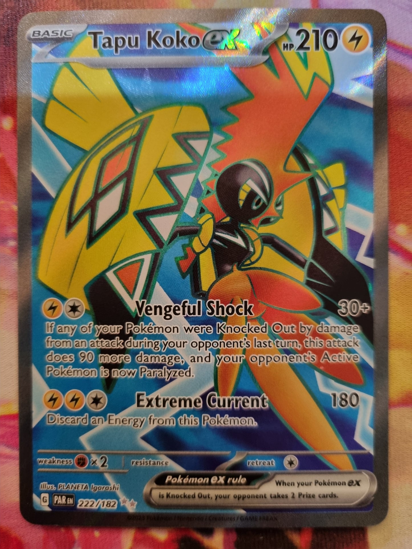 Tapu Koko EX 222/182