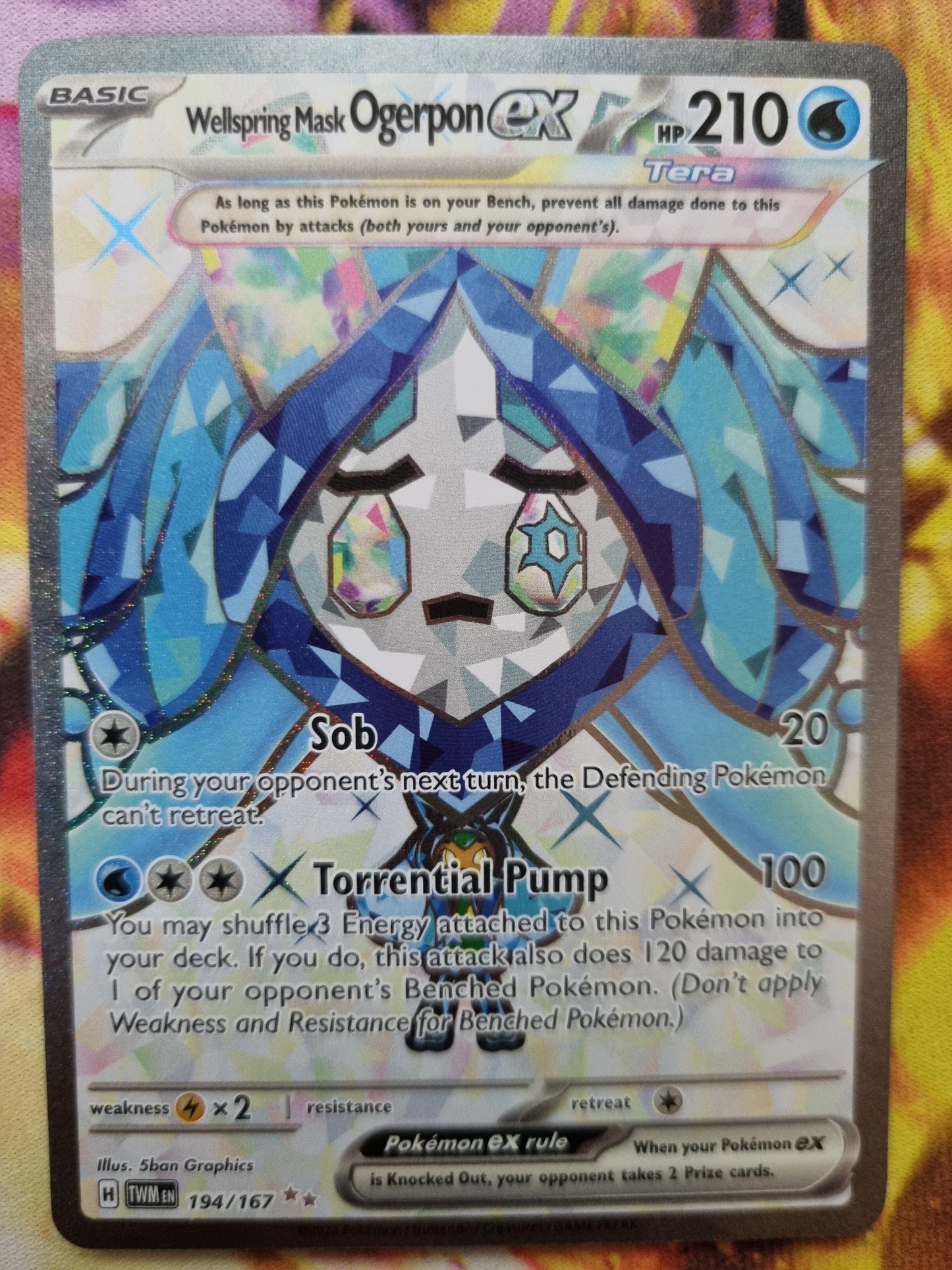 Wellspring Mask Ogerpon EX 194/167