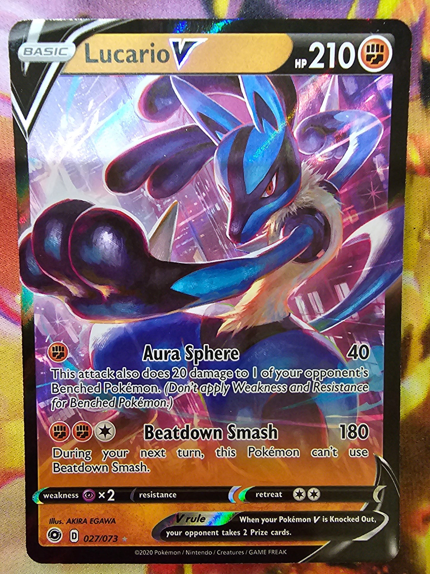 Lucario V 027/073