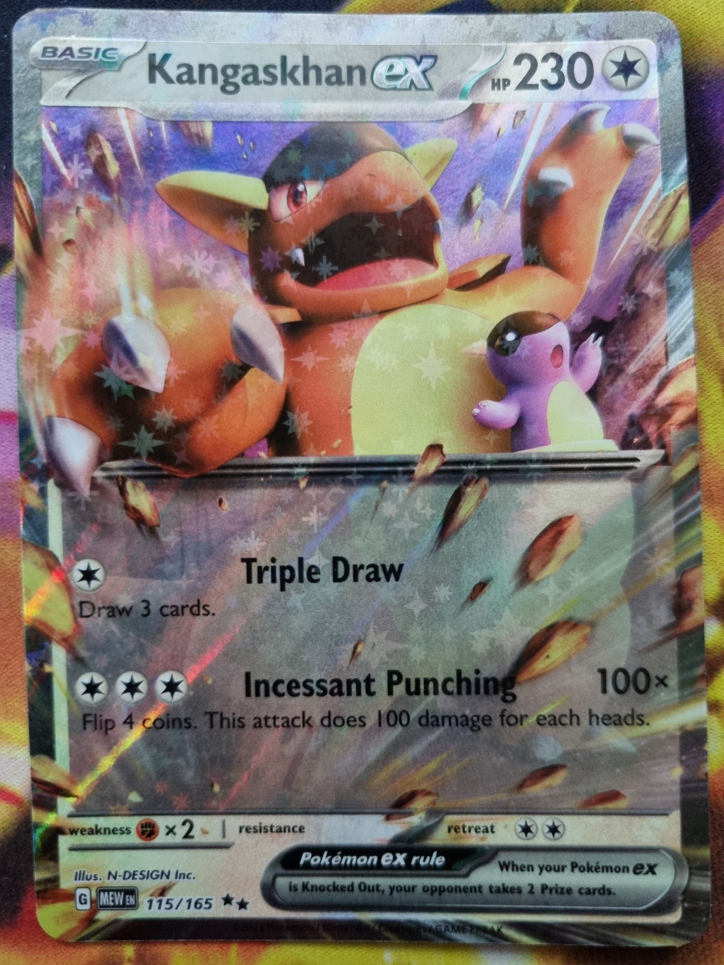 Kangaskhan EX 115/165