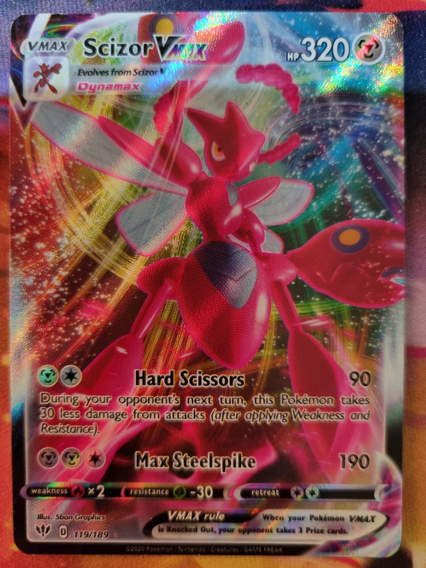 Scizor Vmax 119/189