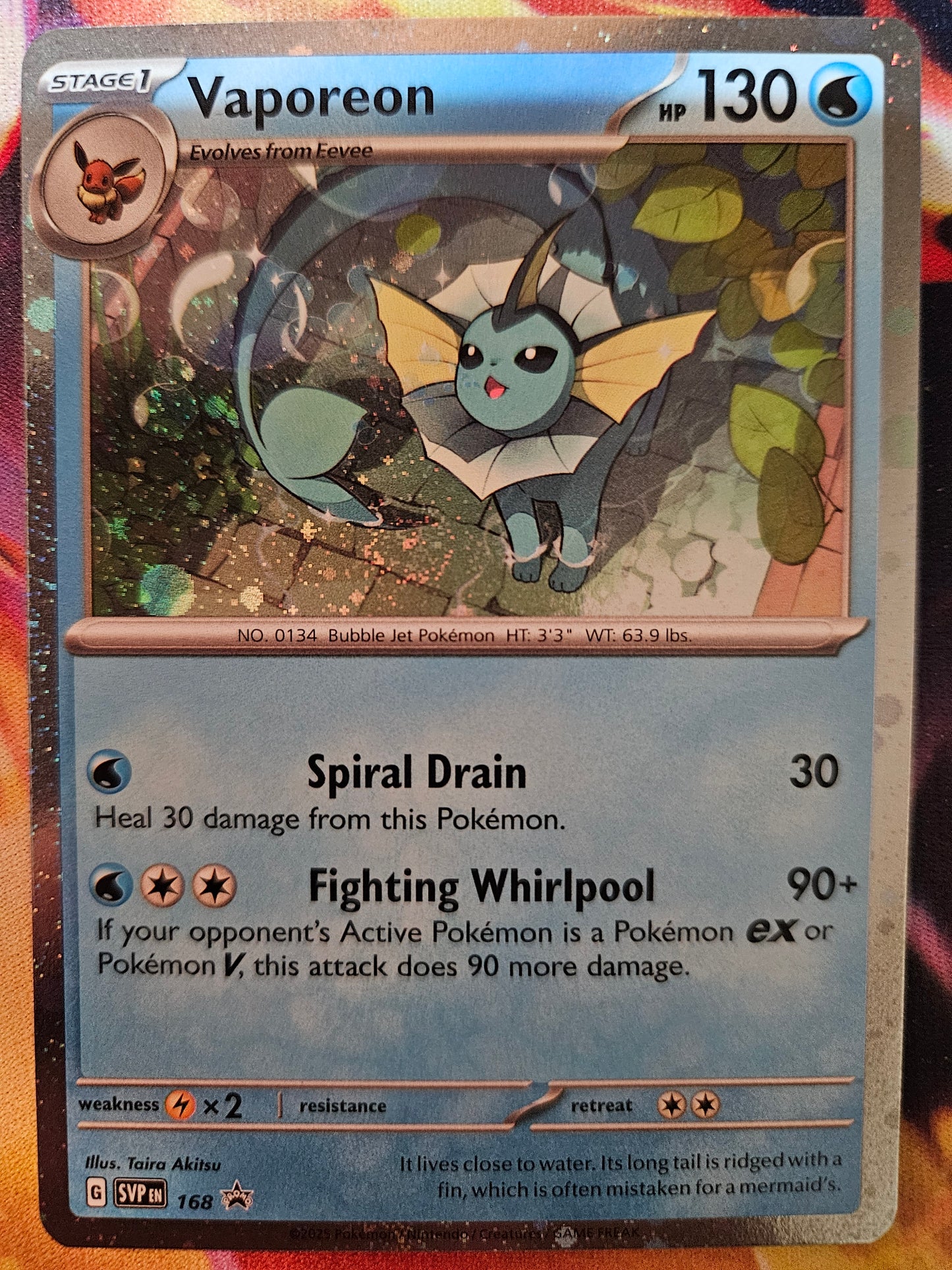 Vaporeon SVP 168
