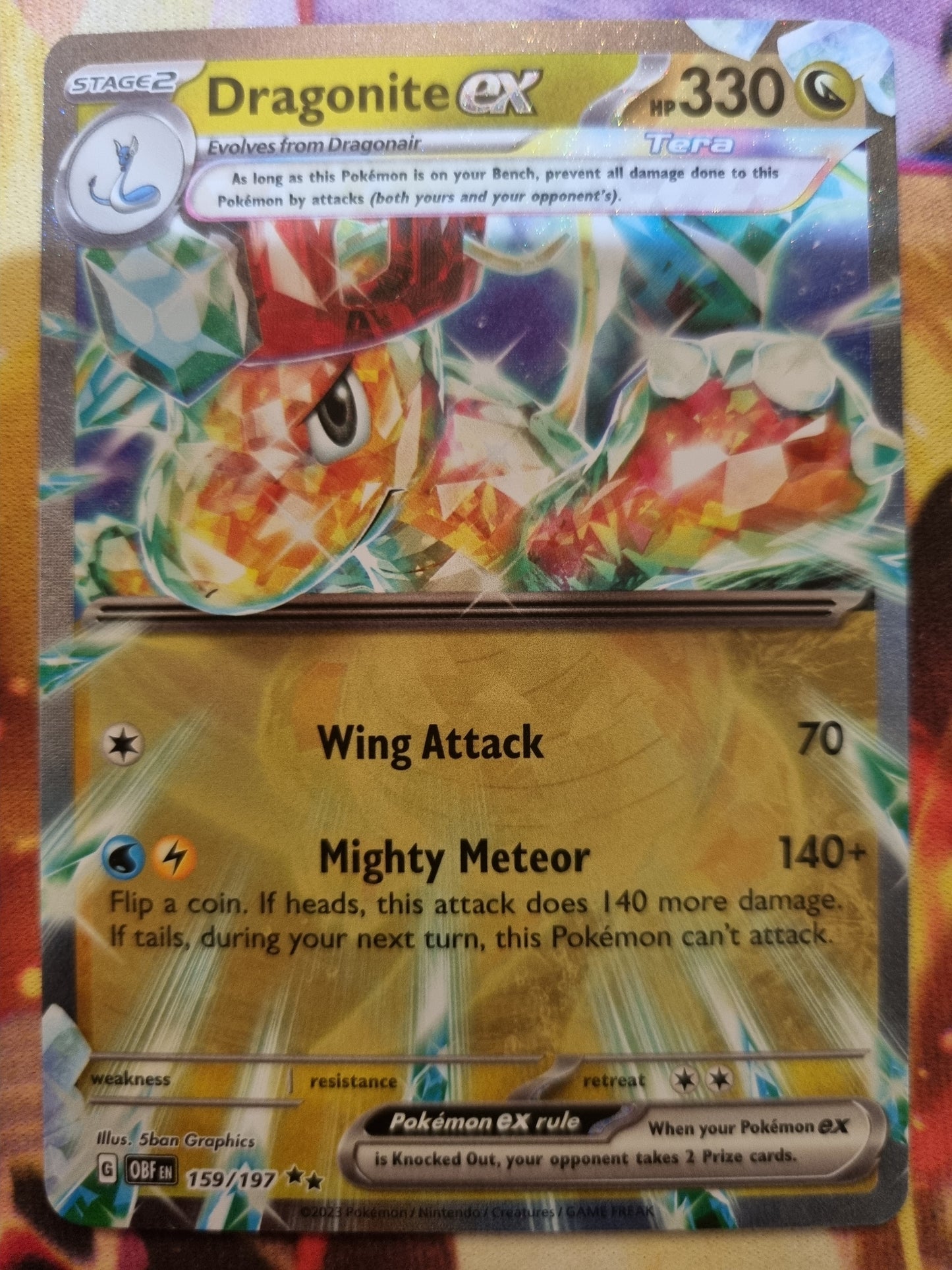 Dragonite EX 159/197