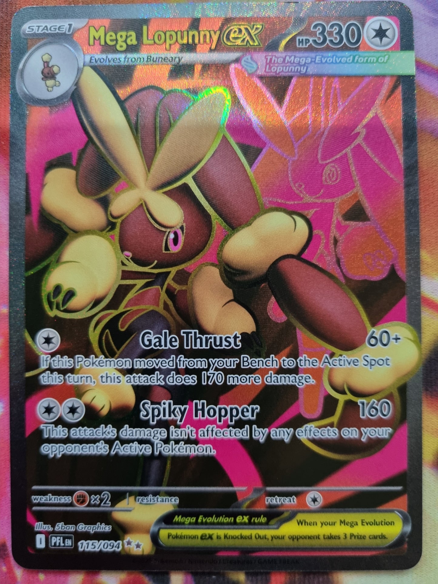 Mega Lopunny EX 115/094
