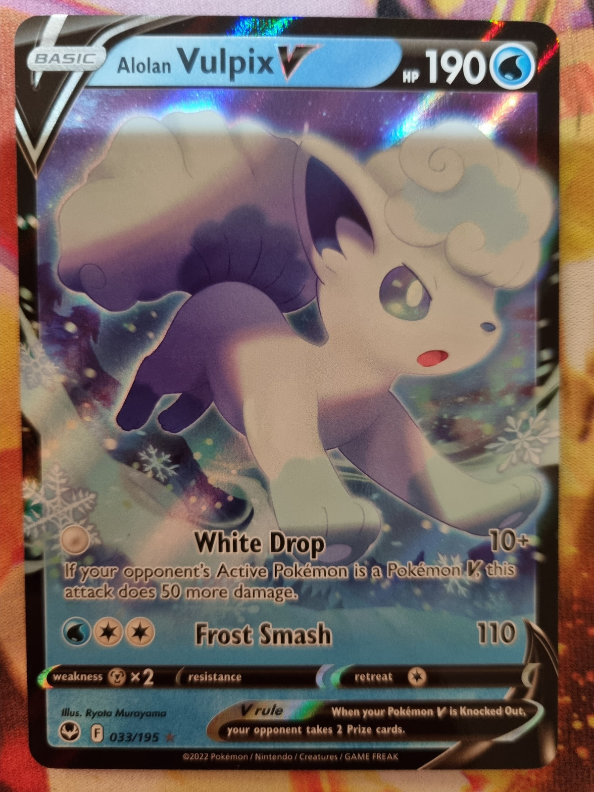 Alolan Vulpix V 033/195
