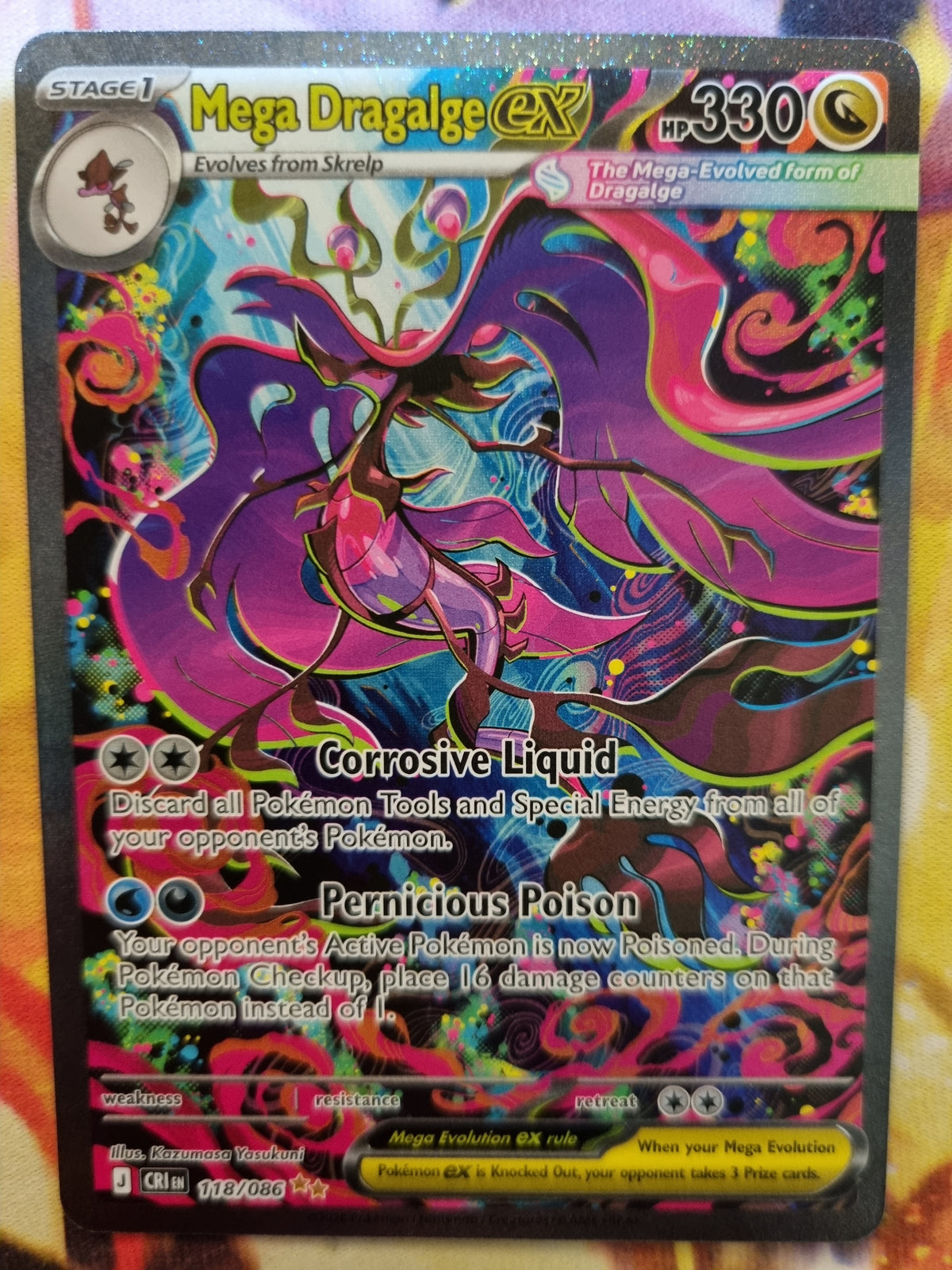 Mega Dragalge EX 118/086