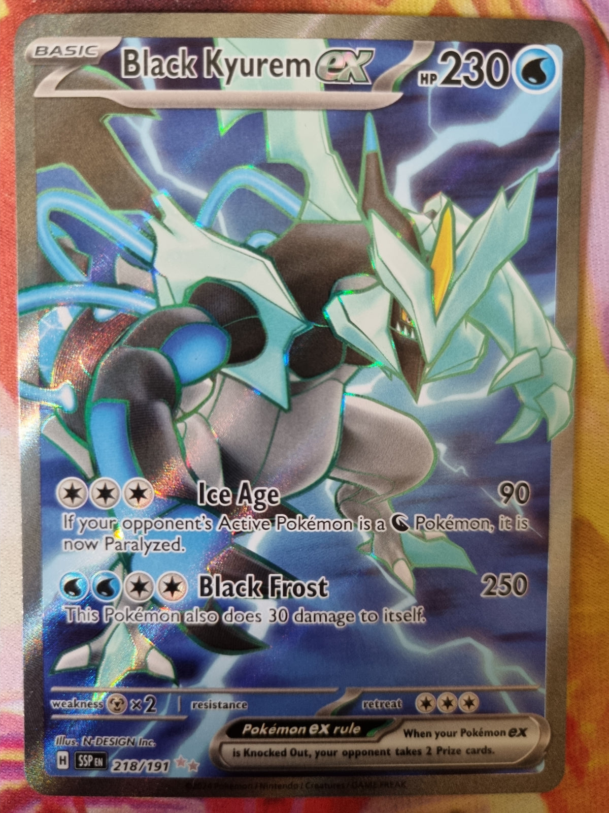 Black Kyurem EX 218/191