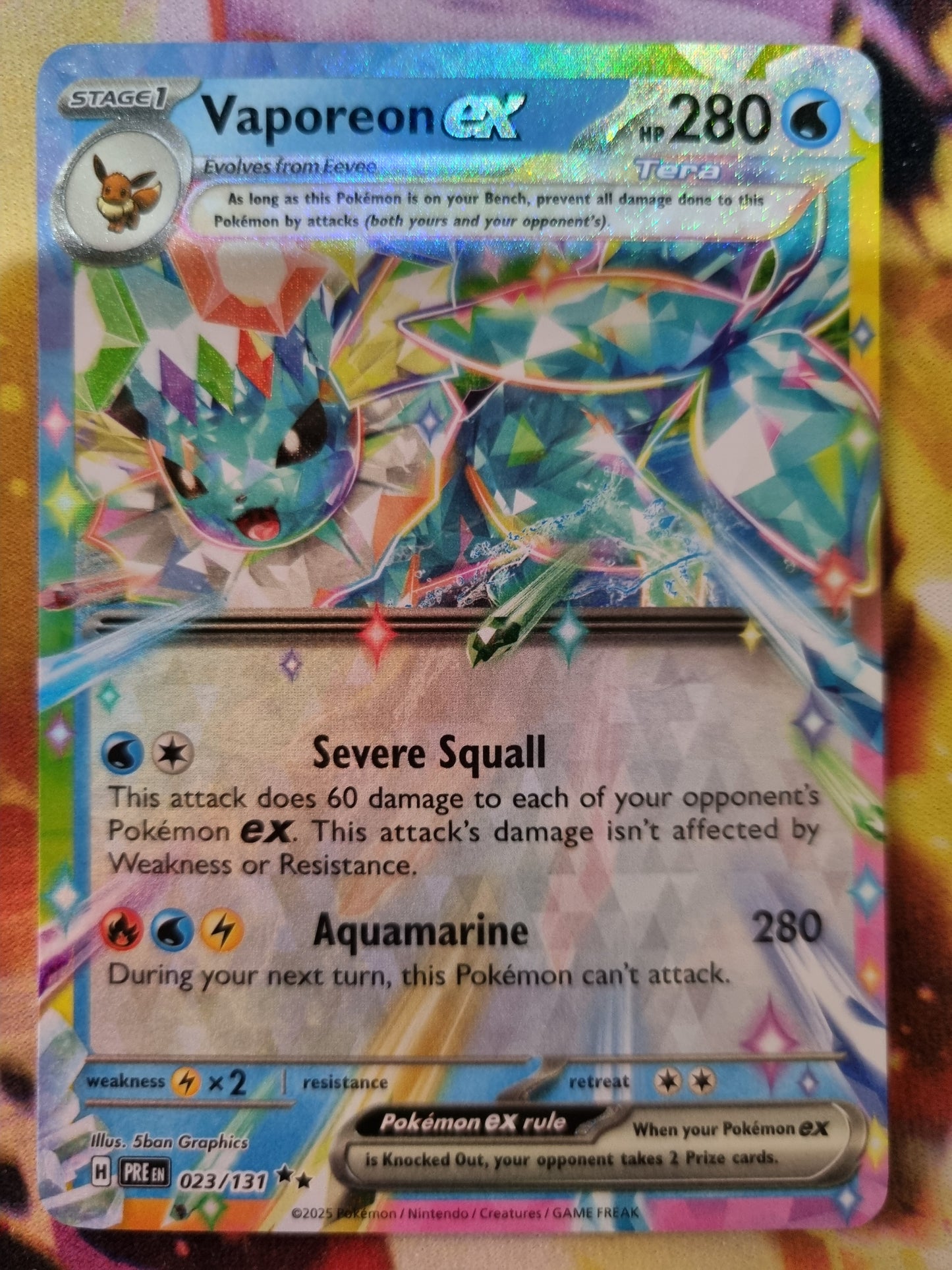 Vaporeon EX 023/131