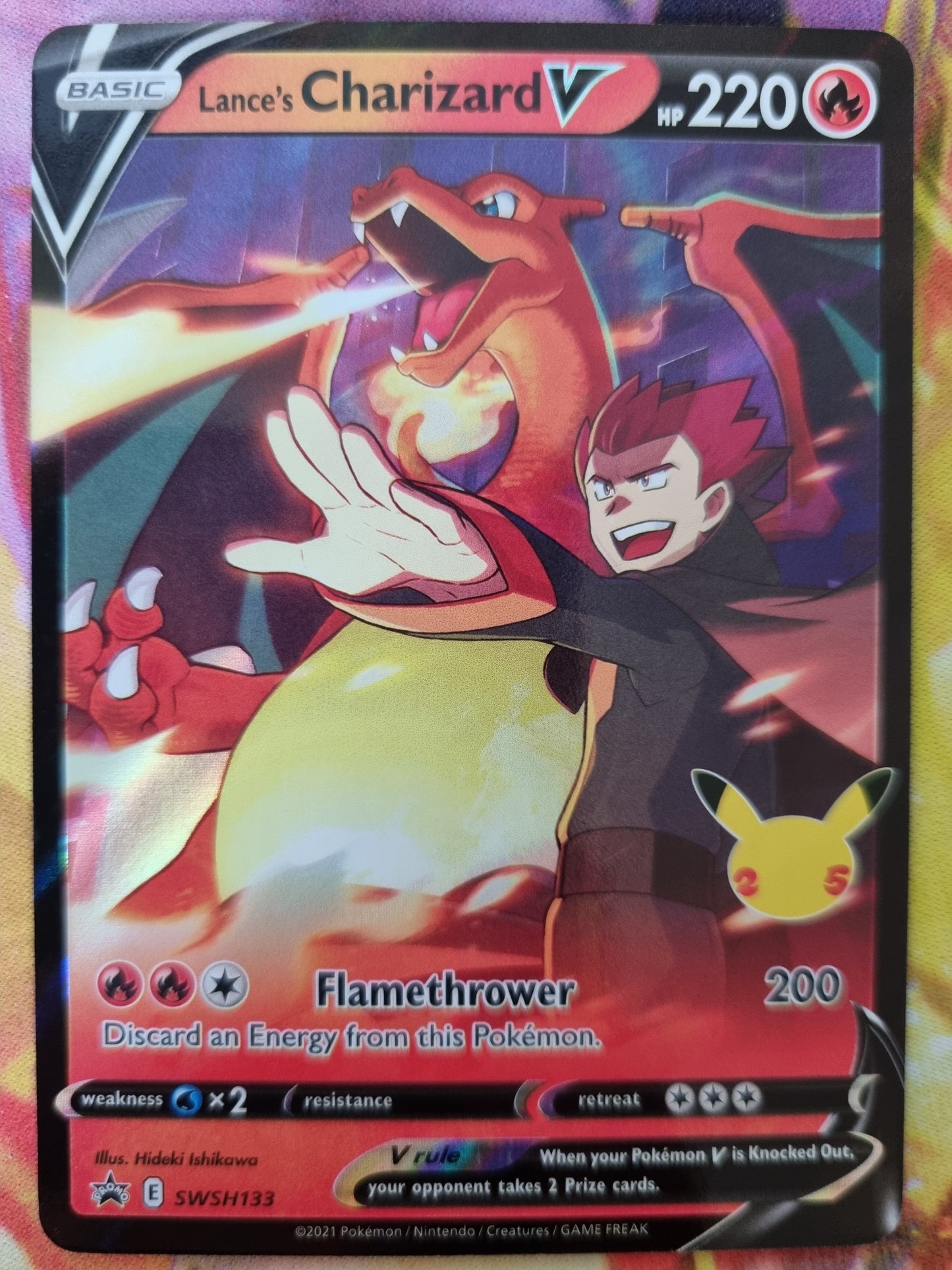 Lances Charizard V SWSH133