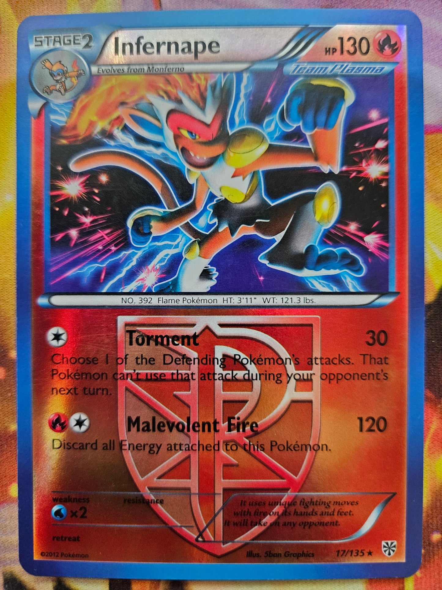 Infernape 17/135