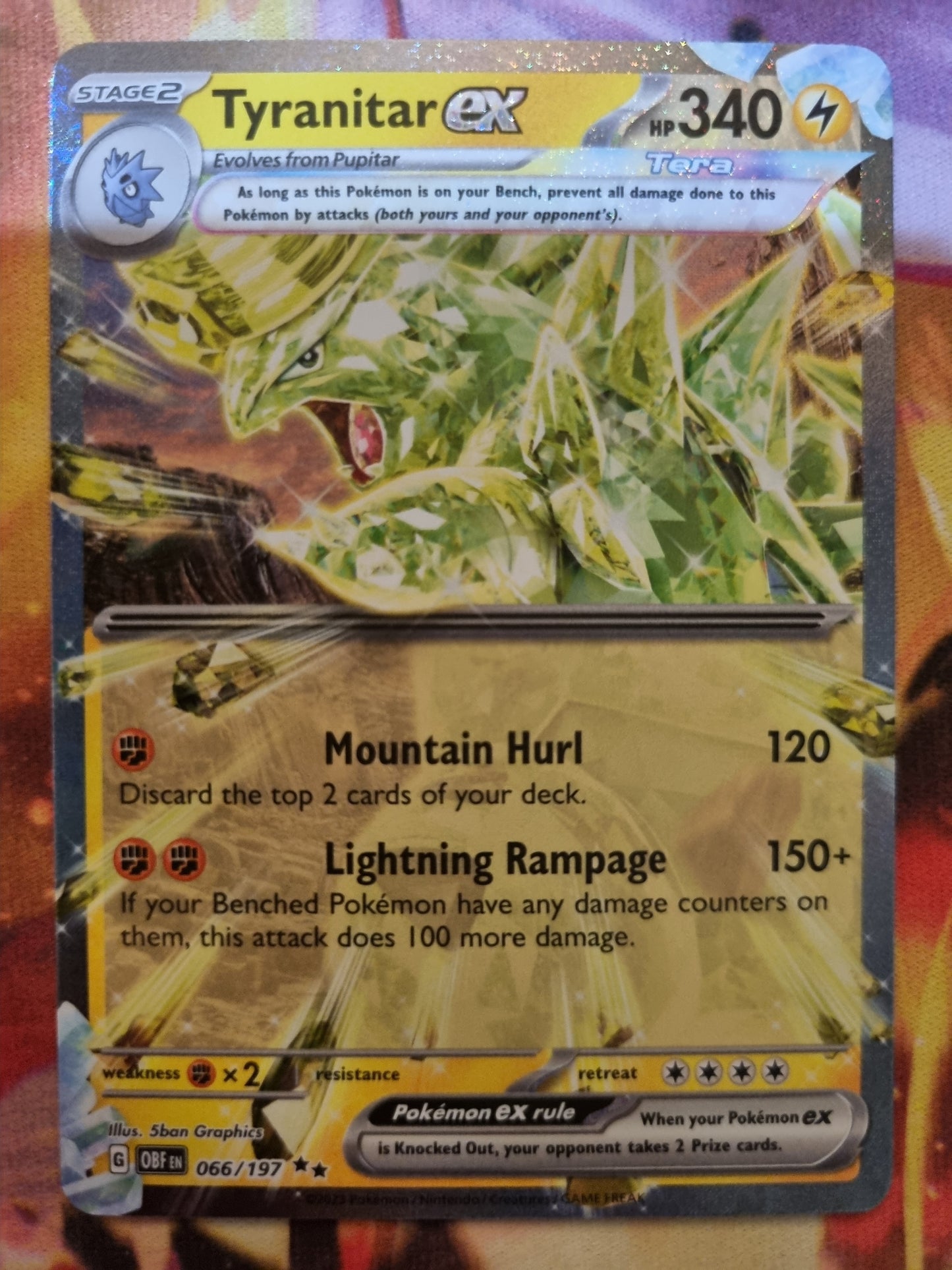 Tyranitar EX 066/197