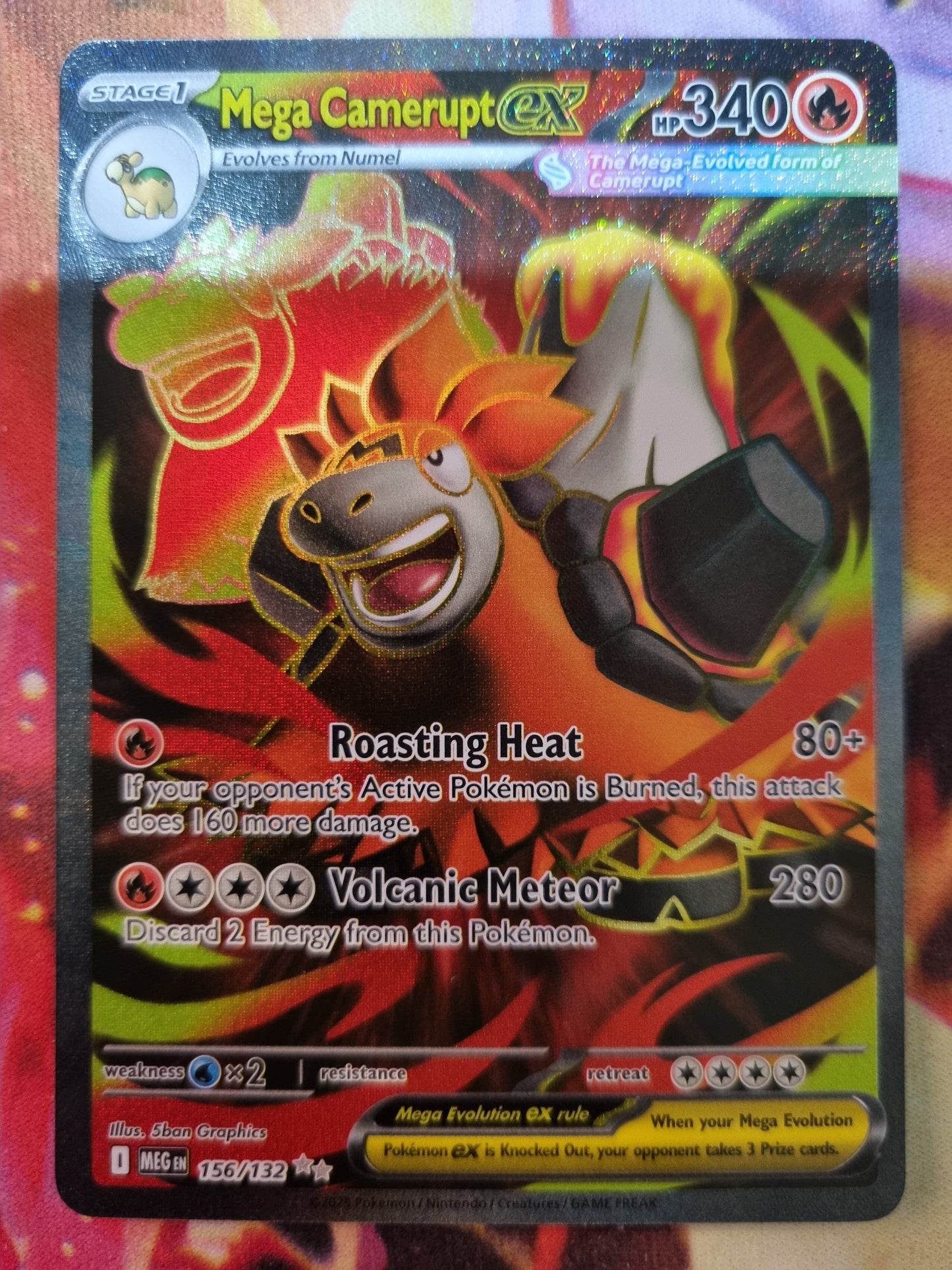 Mega Camerupt EX 156/132