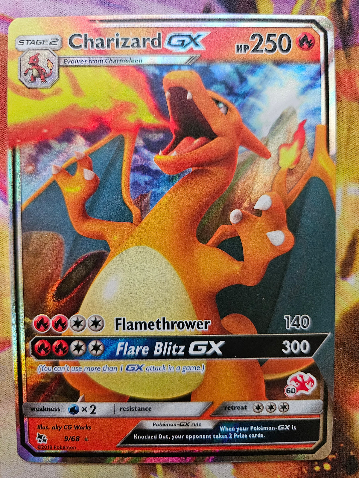 Charizard GX 9/68
