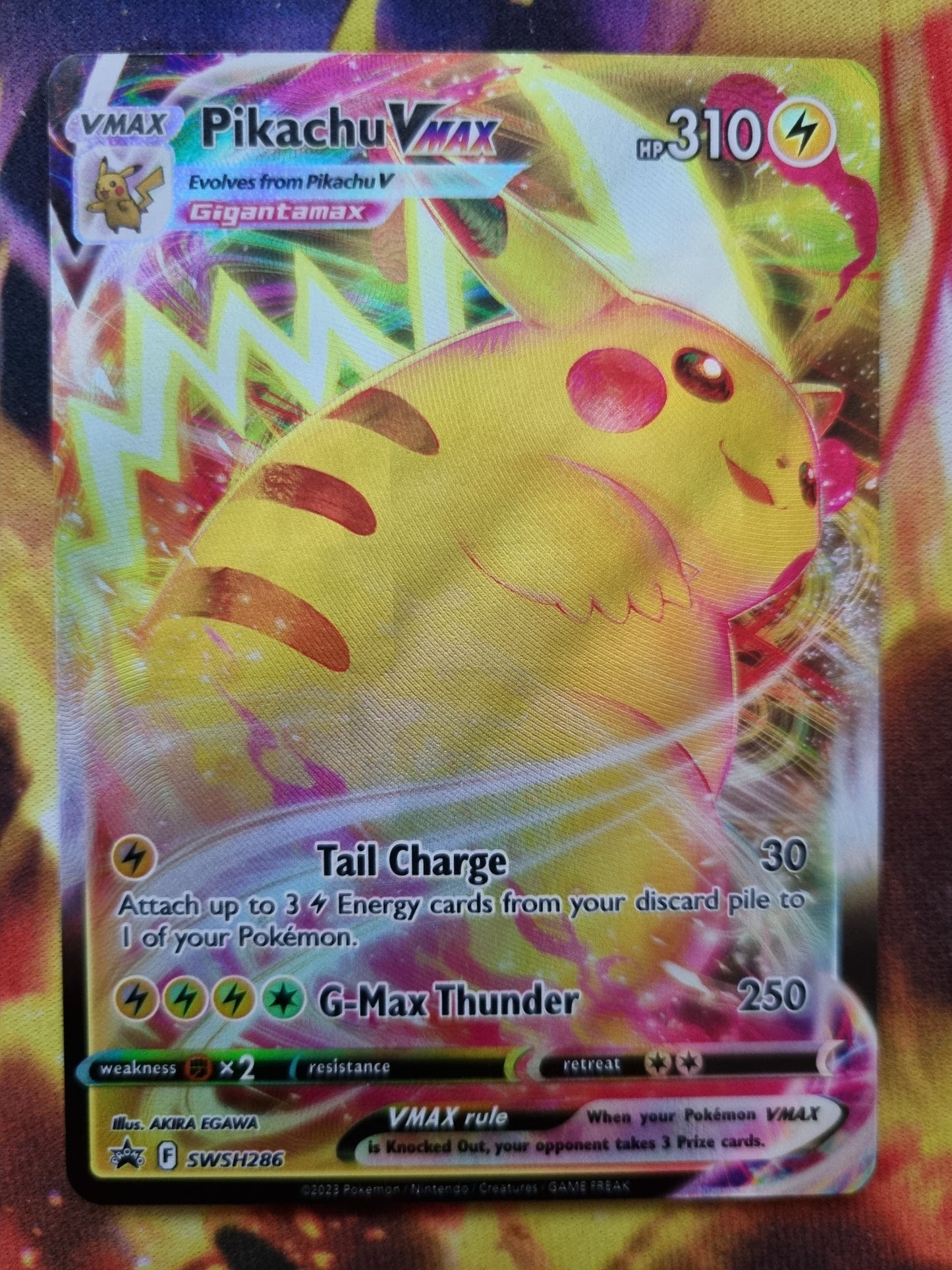 Pikachu Vmax SWSH286
