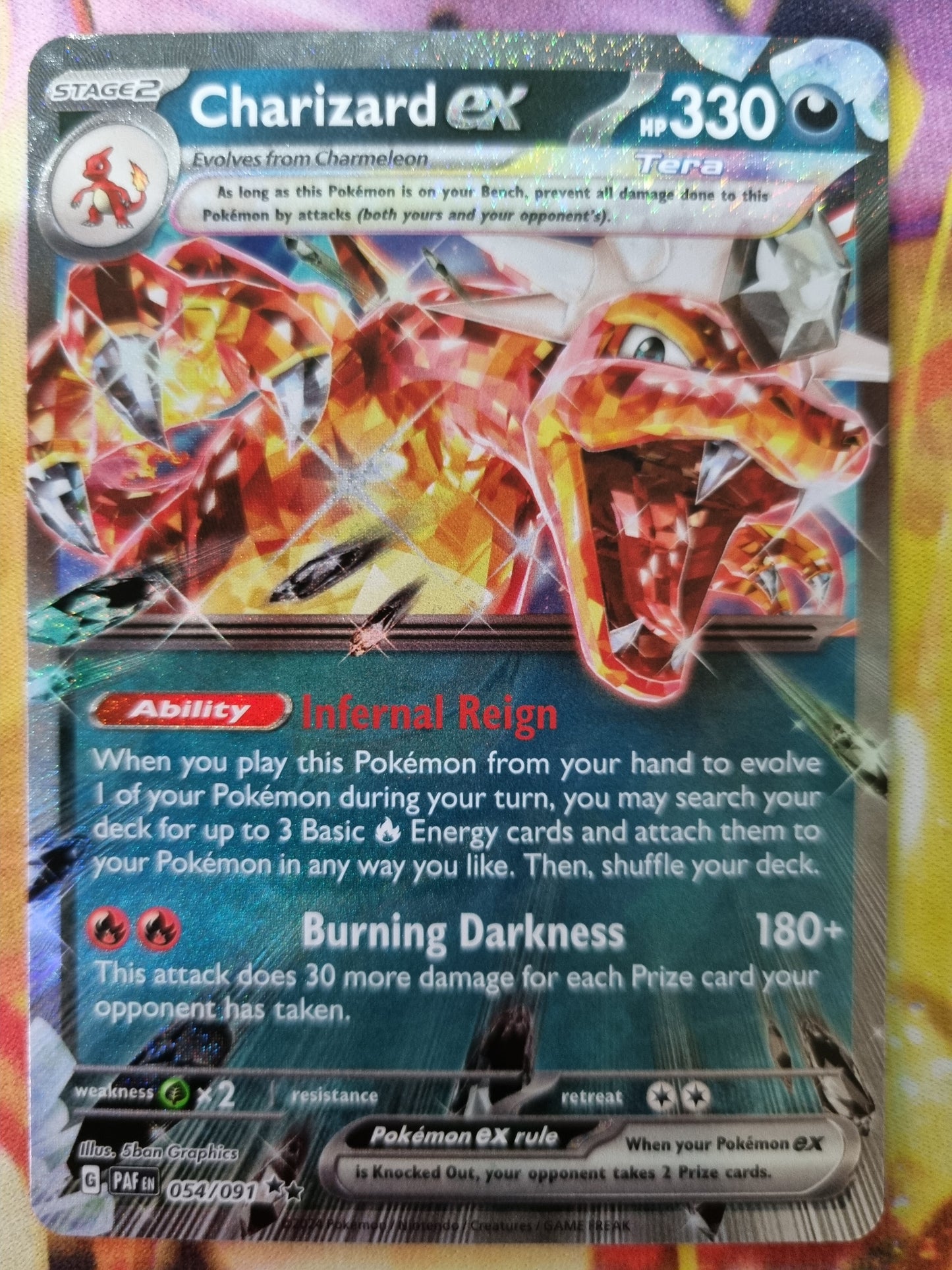 Charizard EX 054/091