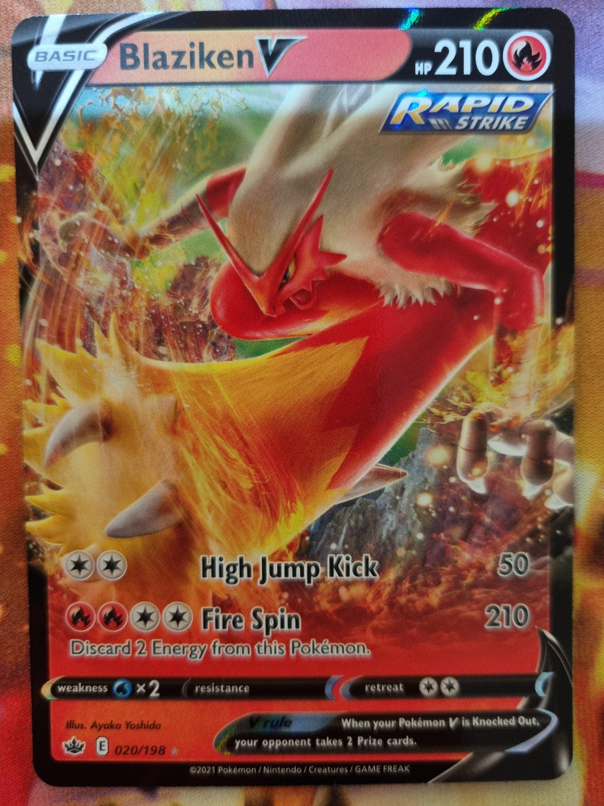 Blaziken V 020/198