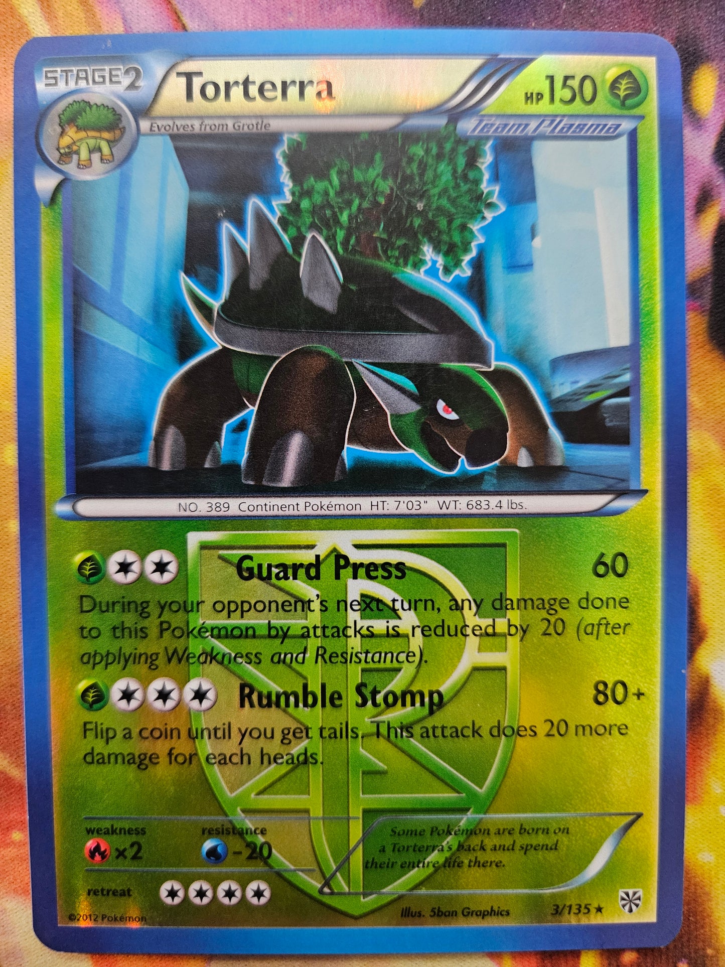 Torterra 3/135