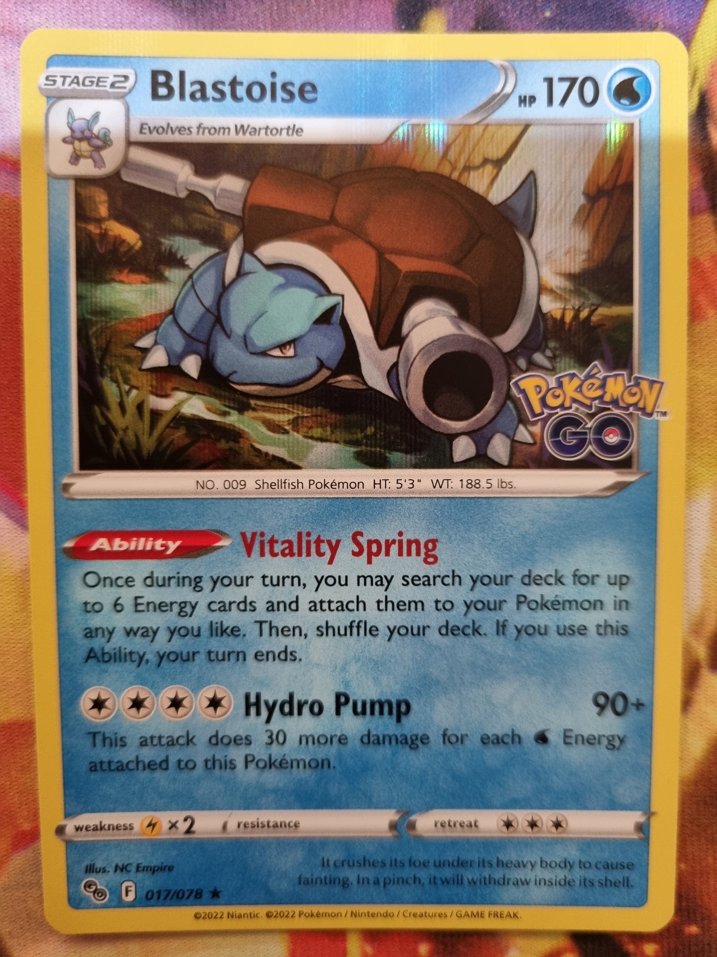 Blastoise 017/078