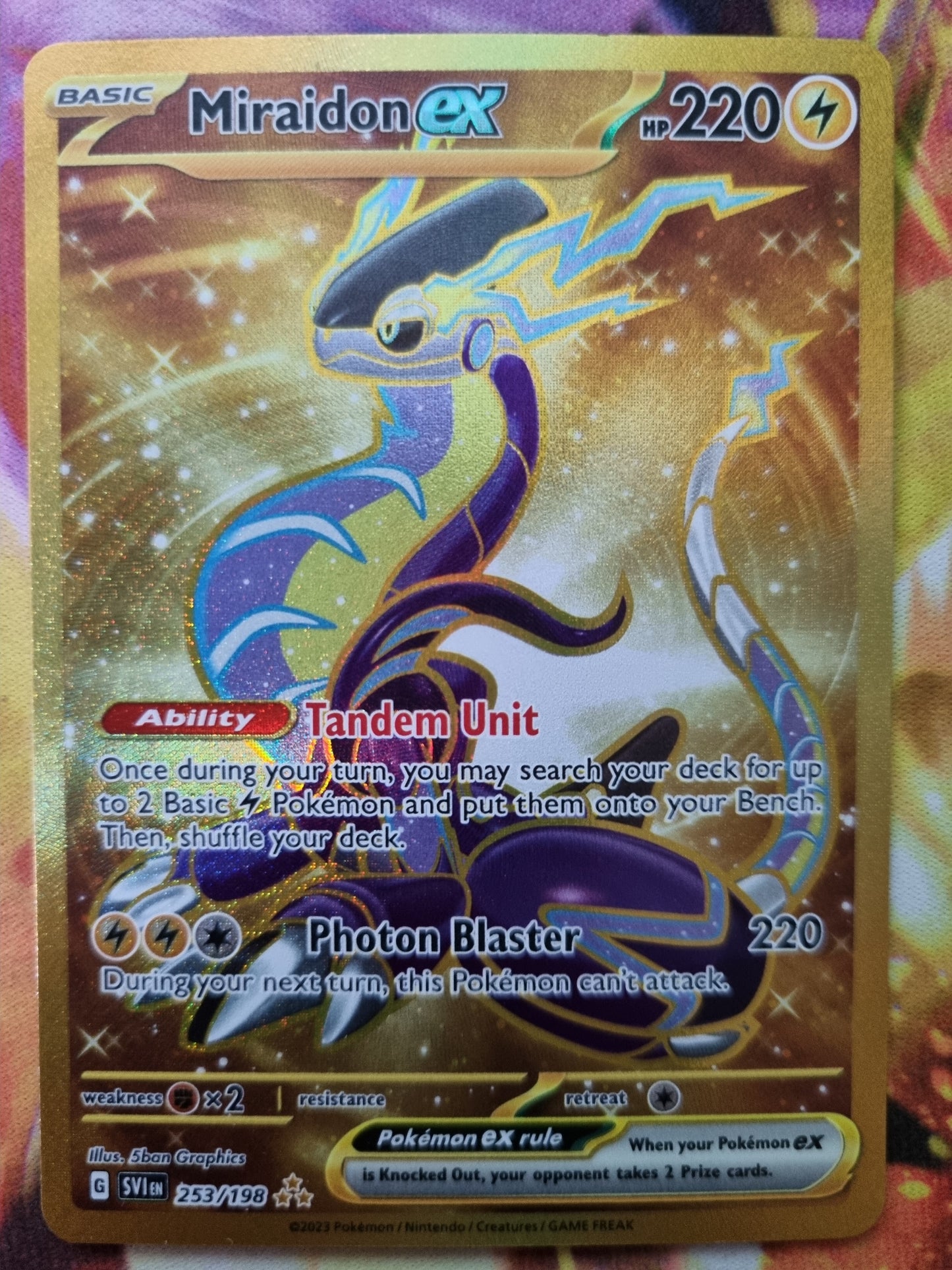 Miraidon EX 253/198