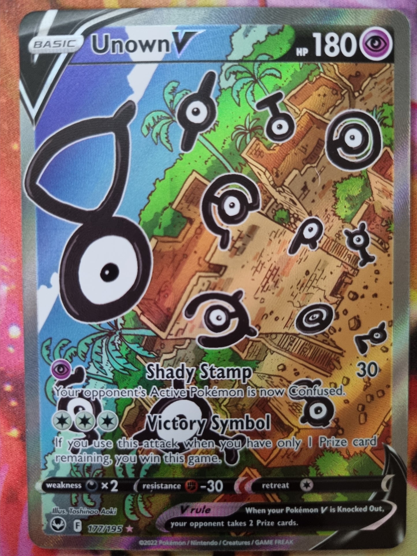 Unown V 177/195