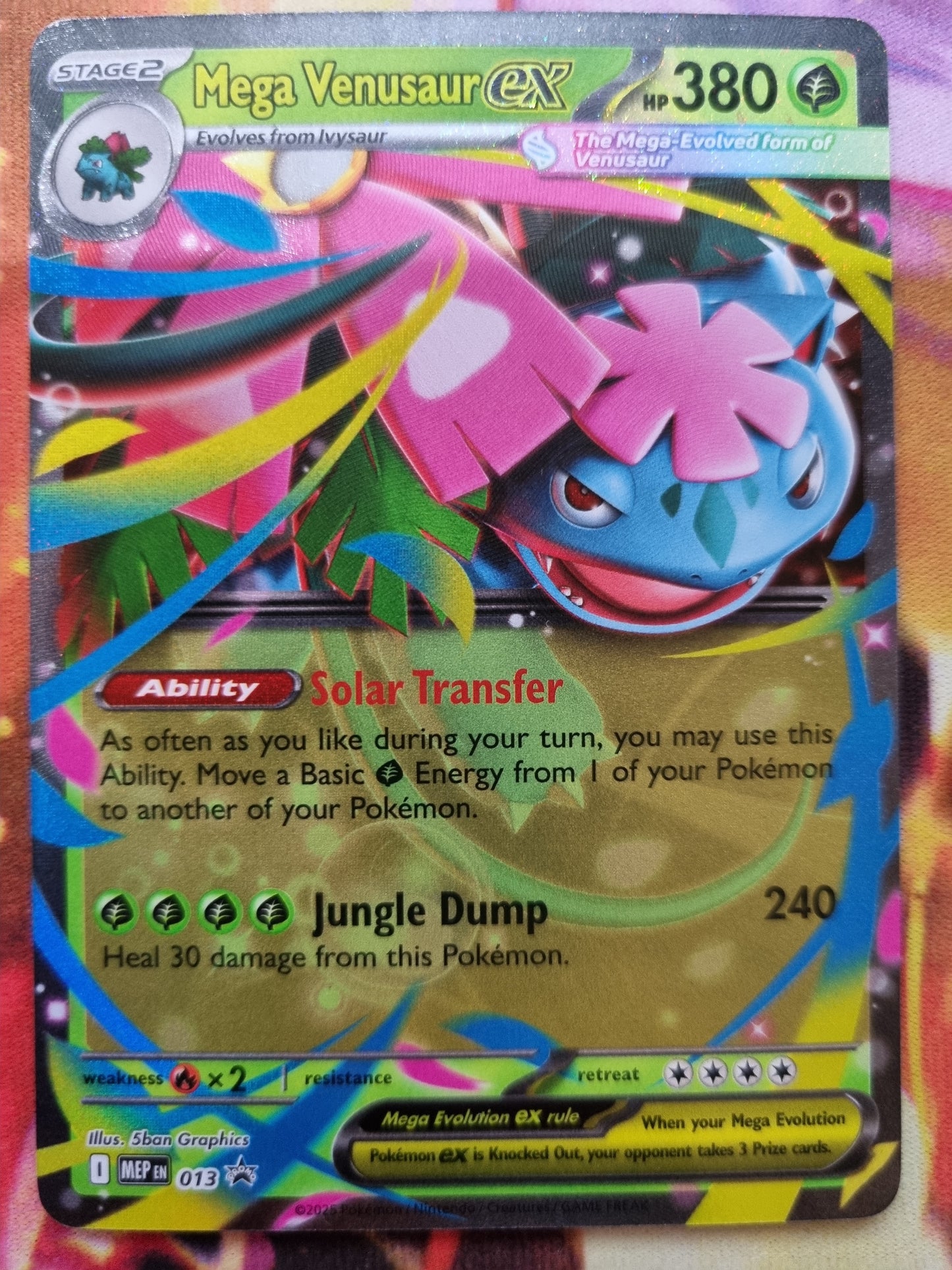 Mega Venusaur EX MEP 013