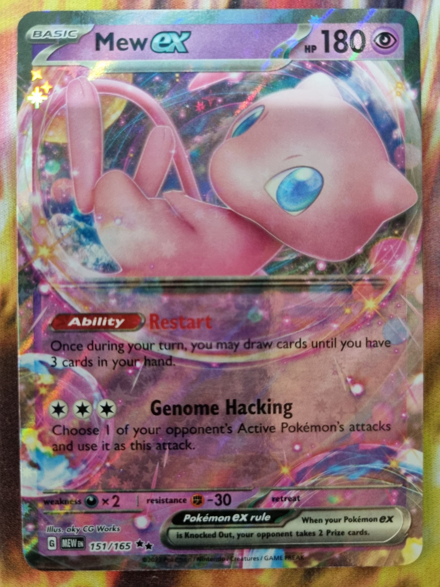 Mew EX 151/165