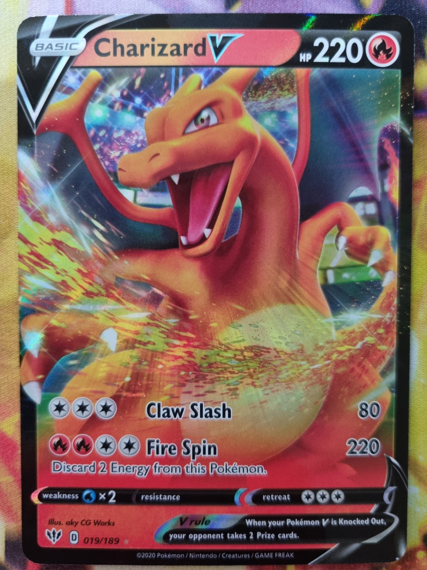 Charizard V 019/189