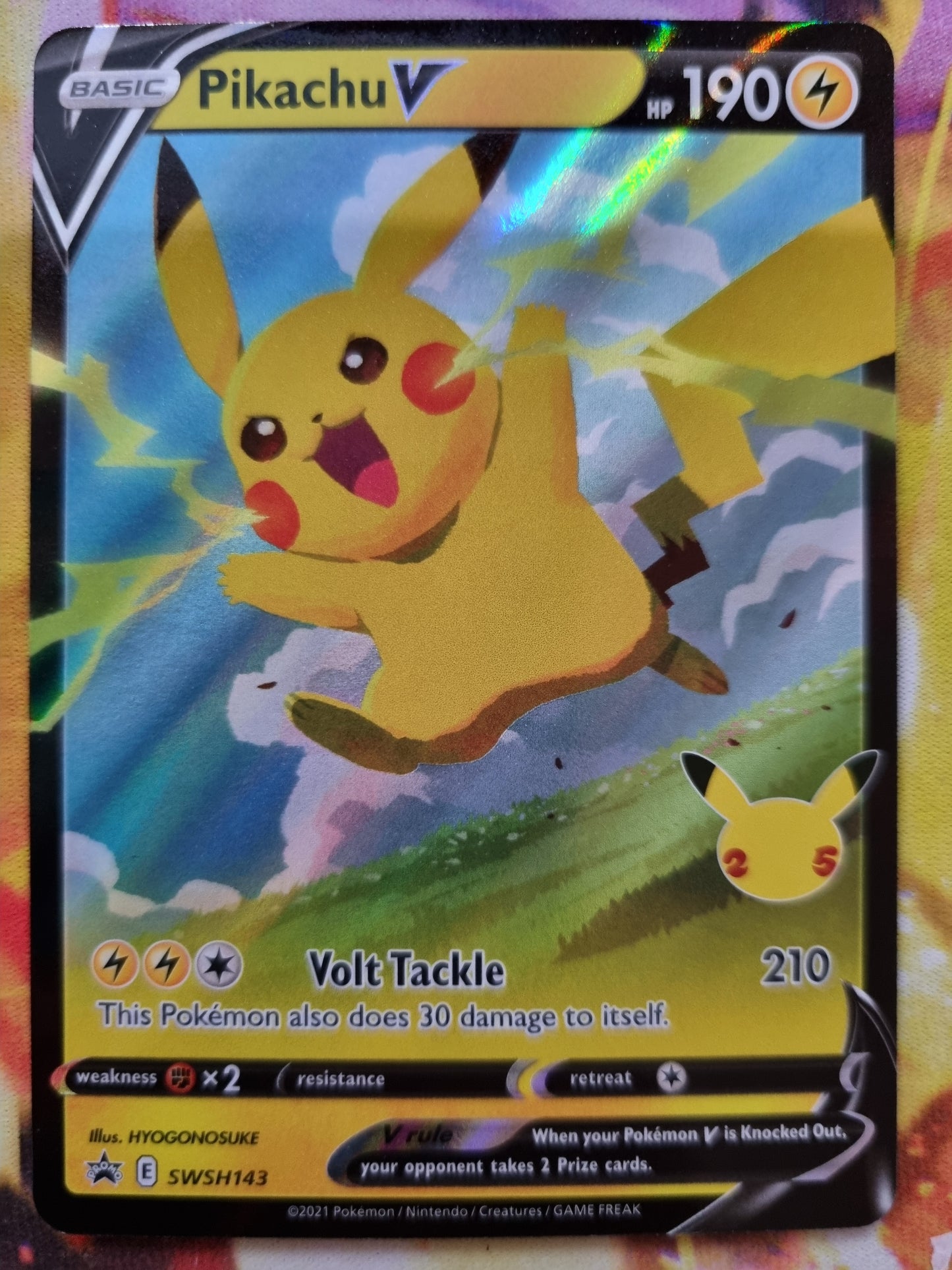 Pikachu V SWSH143